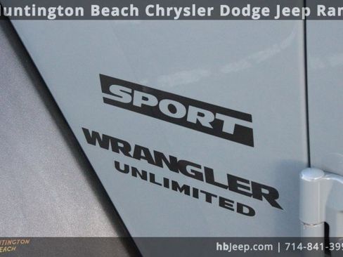 Used 2015 Jeep Wrangler Unlimited Sport w/ Quick Order Package 24S image 6