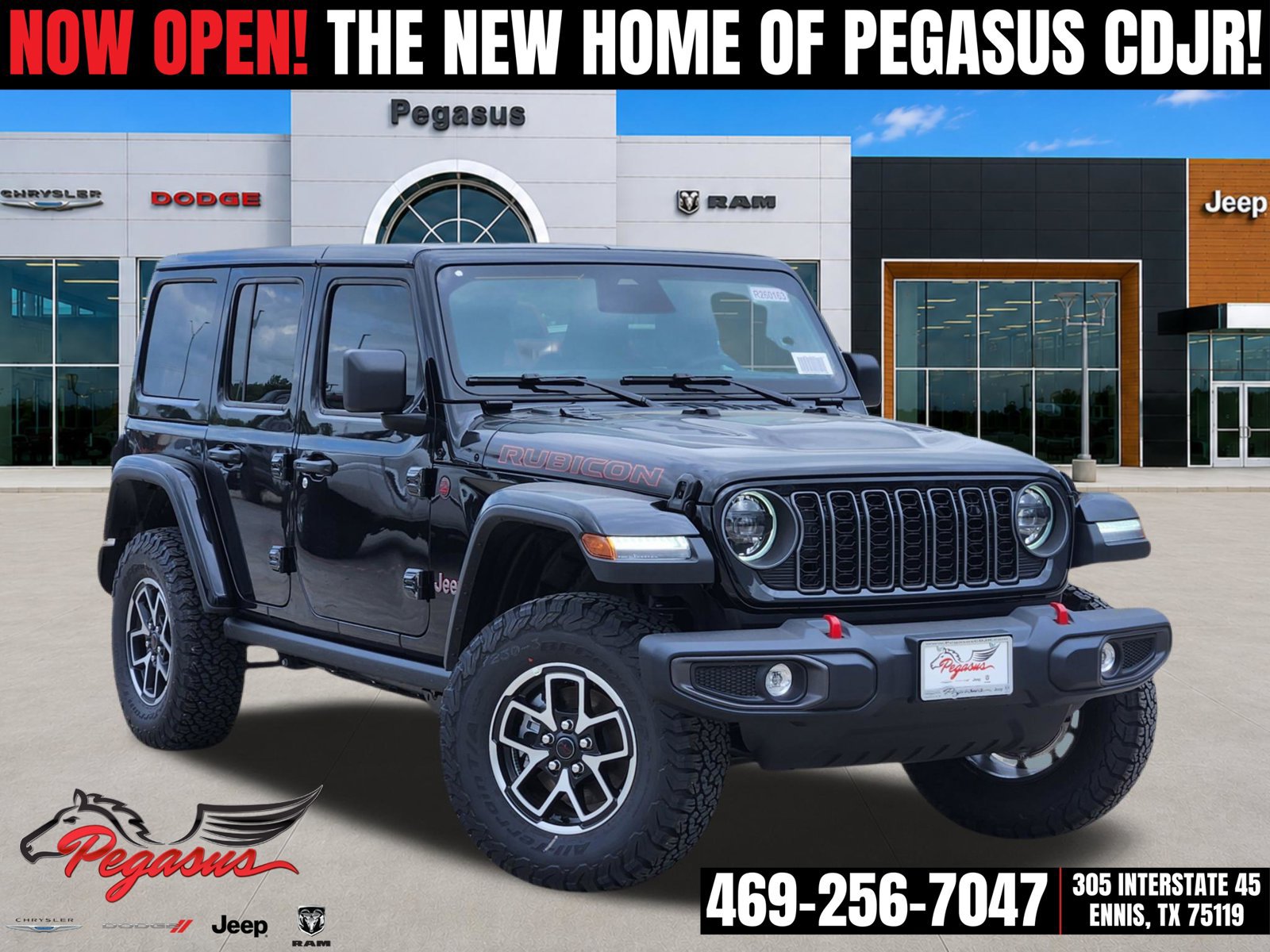 New 2026 Jeep Wrangler Unlimited Rubicon AWD/4WD 360° Tour