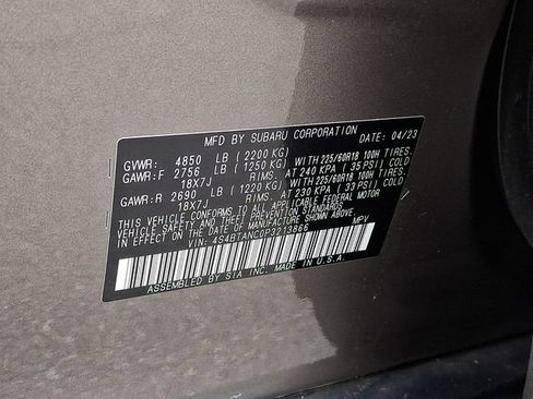 Used 2023 Subaru Outback Limited AWD/4WD image 28