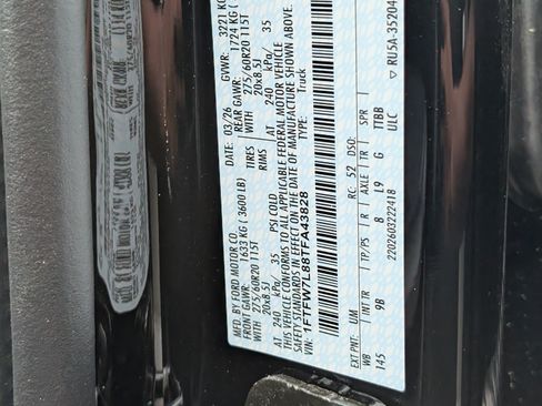 New 2026 Ford F150 Platinum w/ Equipment Group 702A High AWD/4WD image 27