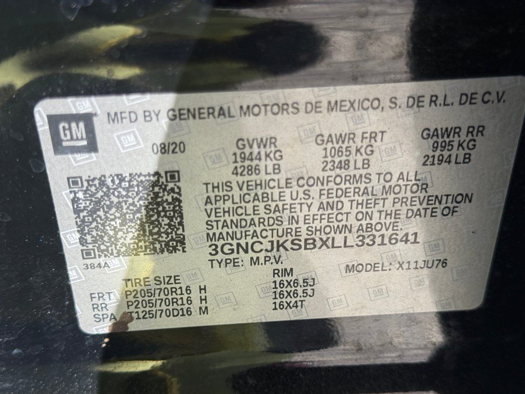 Used 2020 Chevrolet Trax LS w/ Tint and Cruise Package FWD image 24