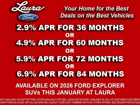 New 2026 Ford Explorer Active image 4