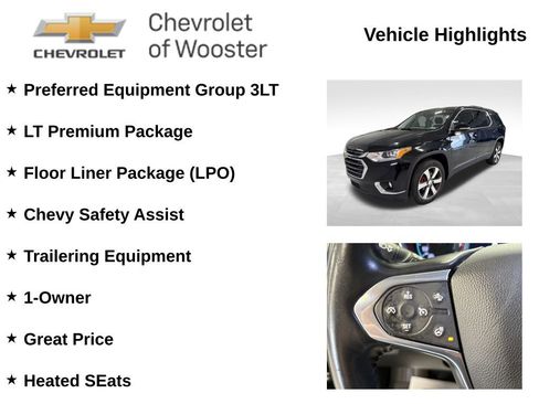 Used 2021 Chevrolet Traverse LT w/ LT Premium Package FWD image 2