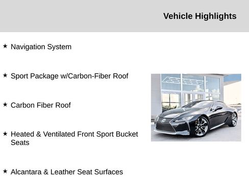 Used 2018 Lexus LC 500 Coupe image 2