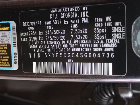 New 2025 Kia Telluride SX Prestige X-Line AWD/4WD image 10