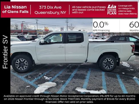 New 2026 Nissan Frontier SV w/ SV Convenience Package AWD/4WD image 8