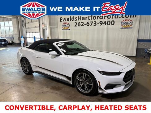 Certified 2025 Ford Mustang Premium w/ Wheel & Stripe Package image 1