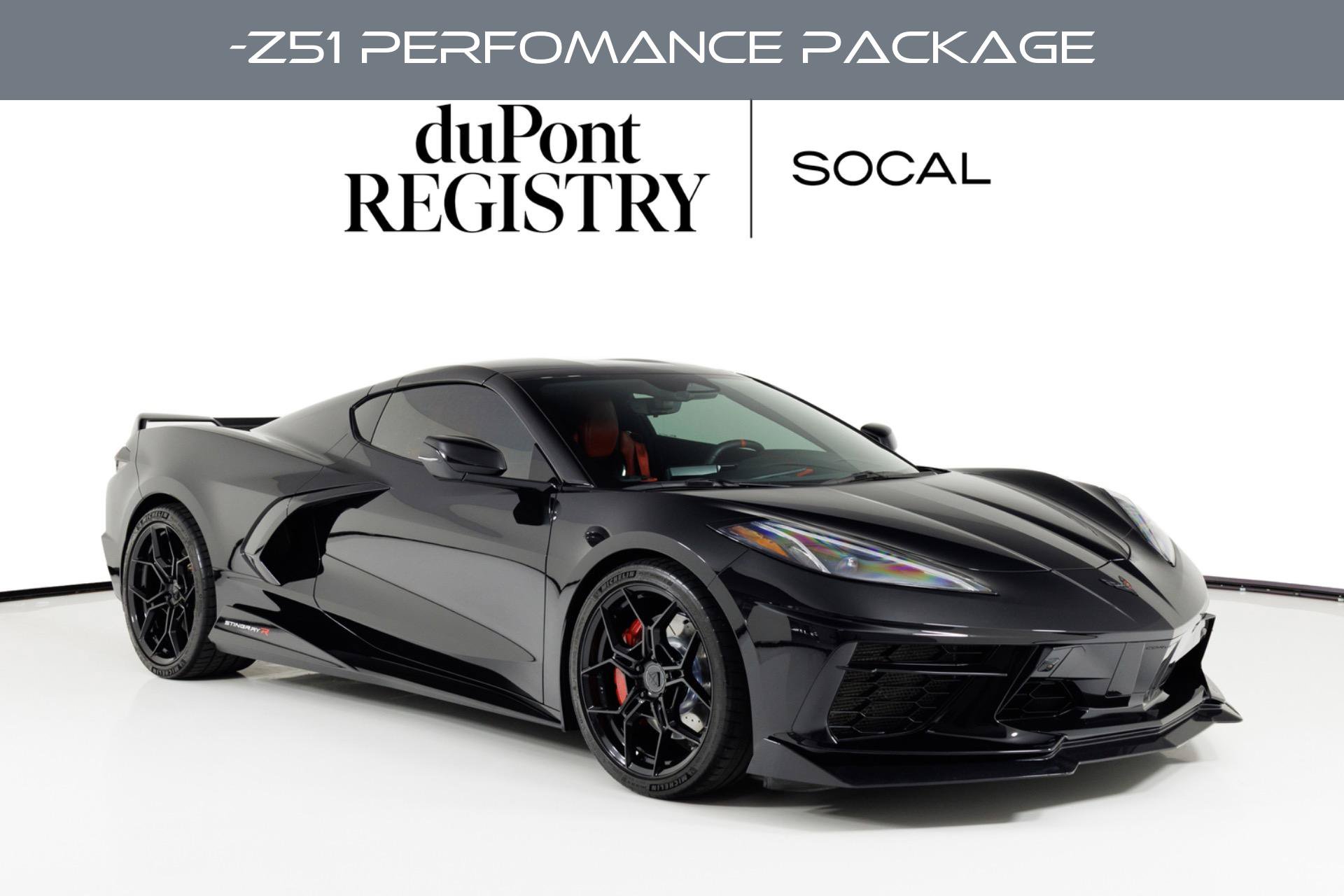 Used 2024 Chevrolet Corvette Stingray Premium Cpe w/ Z51 Performance Package RWD image 1