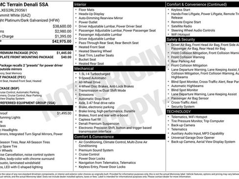 Used 2024 GMC Terrain Denali w/ Denali Premium Package image 1