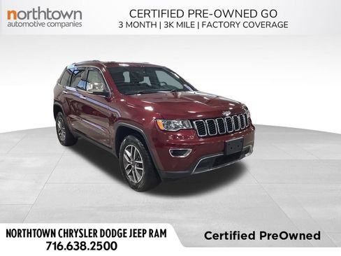 Certified 2020 Jeep Grand Cherokee Limited w/ Luxury Group II image 1