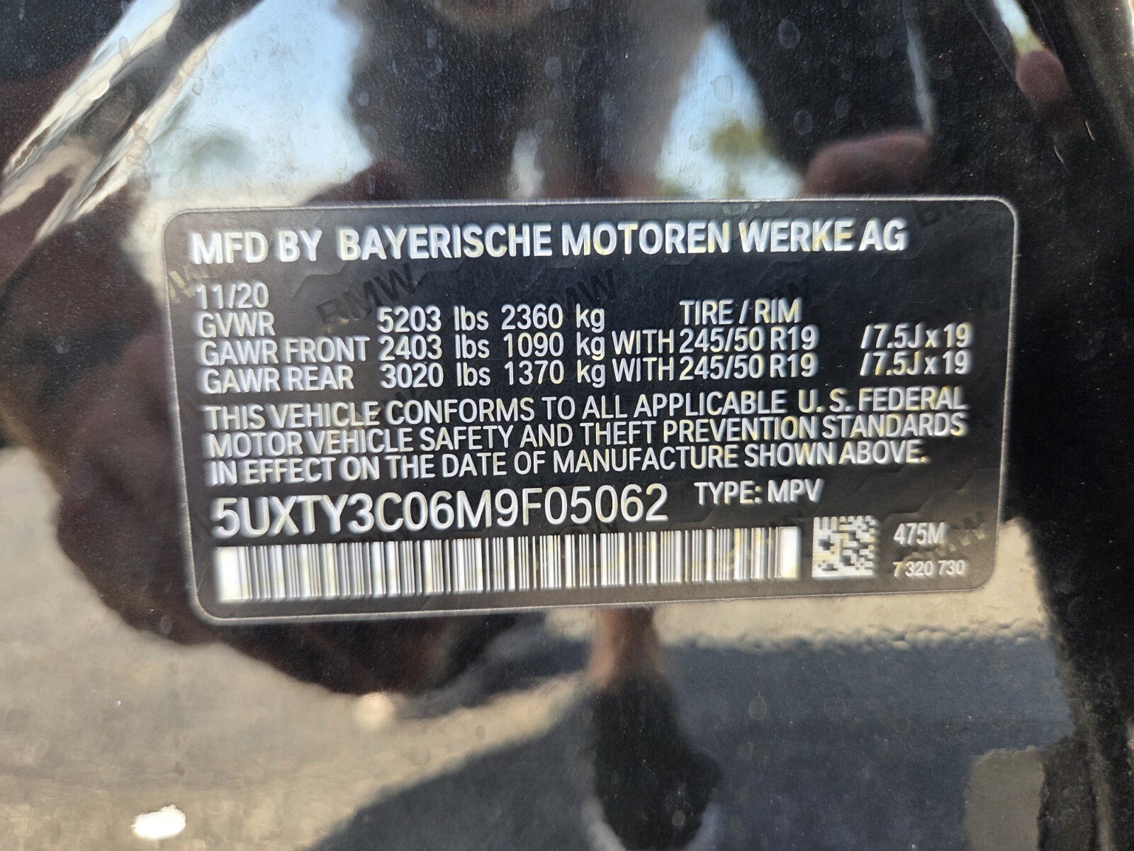 Used 2021 BMW X3 sDrive30i w/ Premium Package RWD image 19