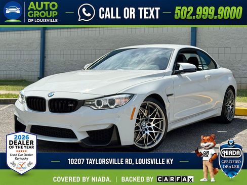 Used 2017 BMW M4 Convertible RWD image 1