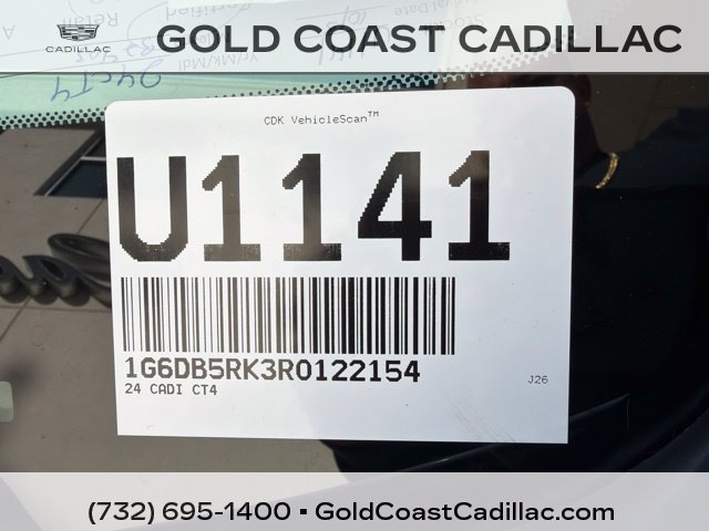 Certified 2024 Cadillac CT4 Premium Luxury w/ Climate Package RWD image 22