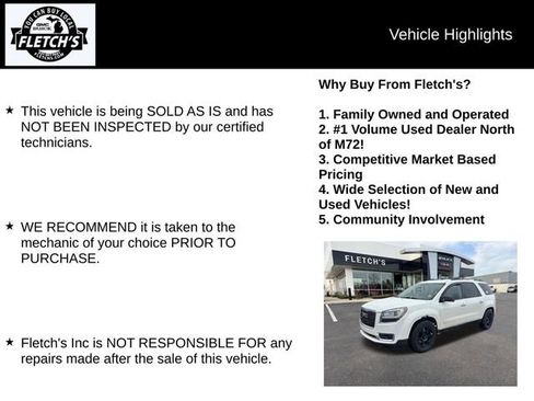 Used 2014 GMC Acadia SLE image 2