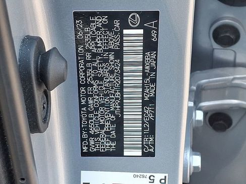 Certified 2024 Lexus UX 250h AWD w/ Premium Package image 27