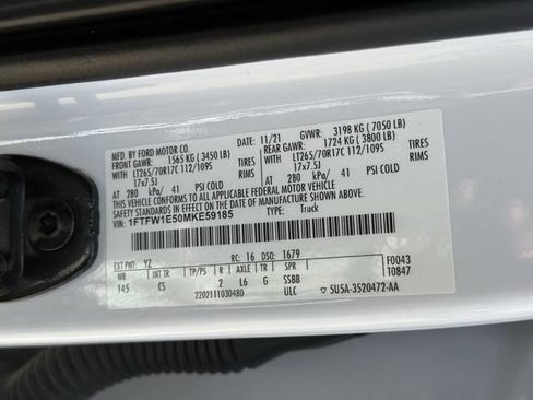 Used 2021 Ford F150 XL w/ Equipment Group 101A High AWD/4WD image 32