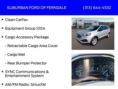 Used 2019 Ford Edge SE w/ Cargo Accessory Package AWD/4WD image 4