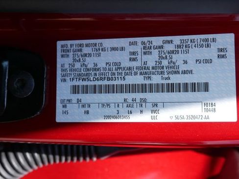 Used 2024 Ford F150 Lariat w/ Bed Utility Package AWD/4WD image 29