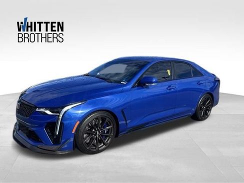 Used 2022 Cadillac CT4 V Blackwing w/ Carbon Fiber 1 Package RWD image 1