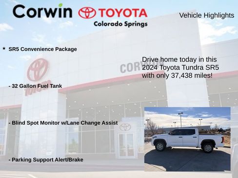 Used 2024 Toyota Tundra SR5 w/ SR5 Convenience Package image 6