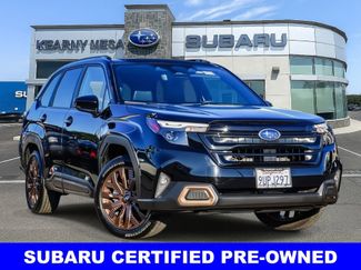 Certified 2025 Subaru Forester Sport w/ Popular Package #1 video 1