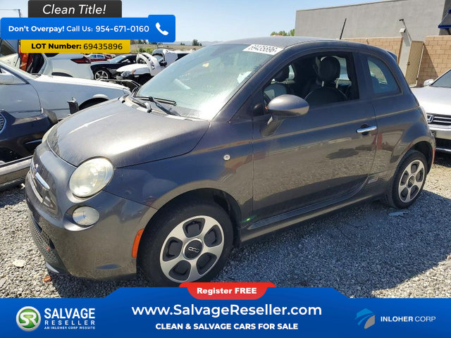 Used 2015 FIAT 500 e FWD image 1