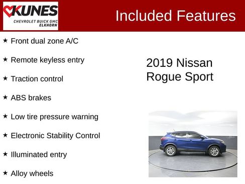 Used 2019 Nissan Rogue Sport AWD image 2