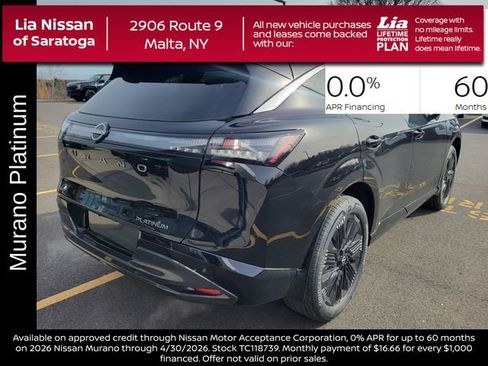 New 2026 Nissan Murano Platinum AWD/4WD image 3