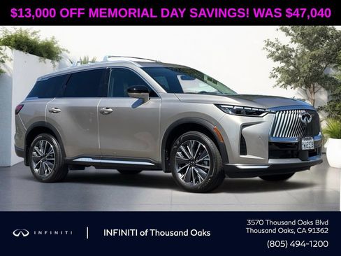 Certified 2026 INFINITI QX60 Luxe w/ Cargo Package FWD image 1