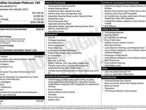 Used 2019 Cadillac Escalade Platinum image 43