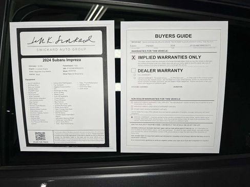 Used 2024 Subaru Impreza 2.0i AWD/4WD image 37