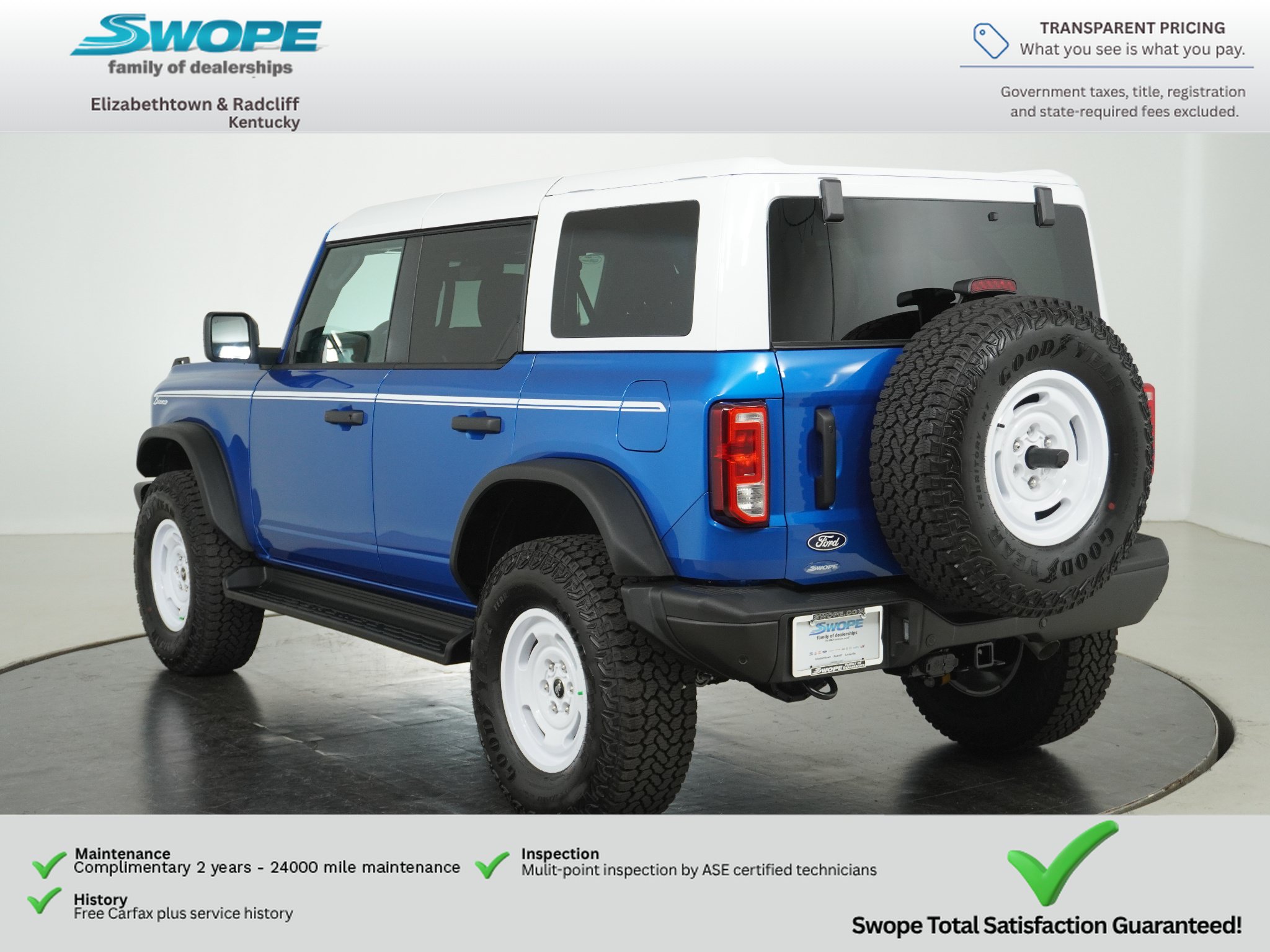 New 2026 Ford Bronco Heritage Edition AWD/4WD image 5