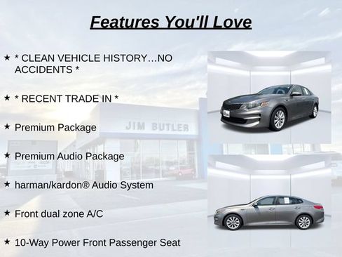 Used 2016 Kia Optima EX w/ Premium Package FWD image 7