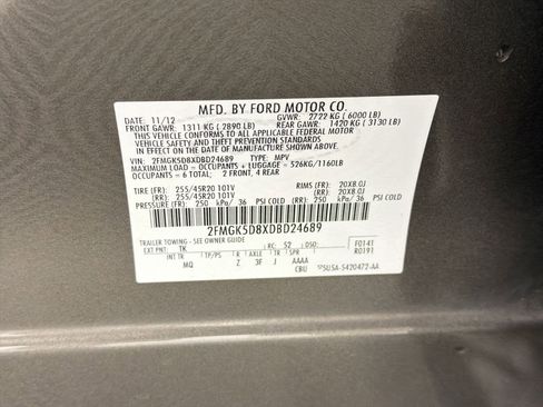 Used 2013 Ford Flex Limited FWD image 21
