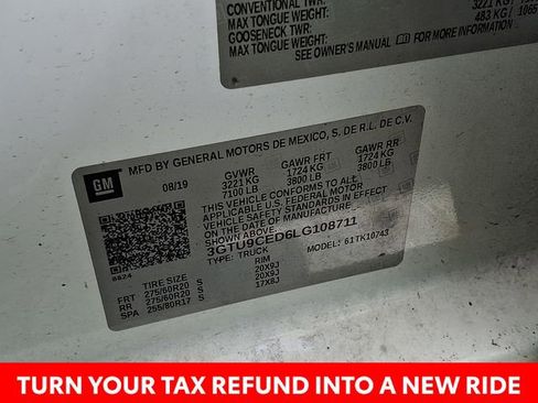 Used 2020 GMC Sierra 1500 Elevation w/ Elevation Value Package image 23