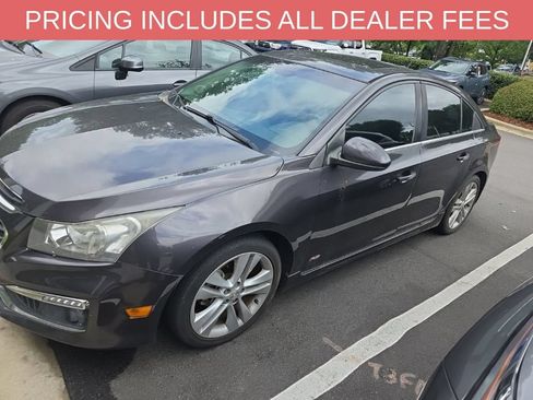 Used 2015 Chevrolet Cruze LTZ w/ Sun, Sound and Sport Package FWD image 1