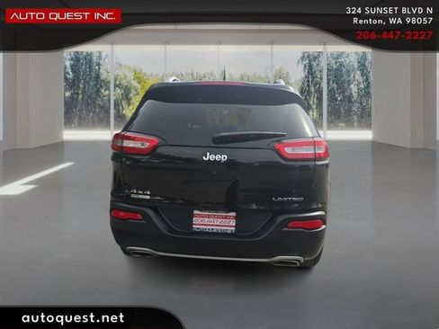 Used 2015 Jeep Cherokee Limited w/ Luxury Group AWD/4WD image 6