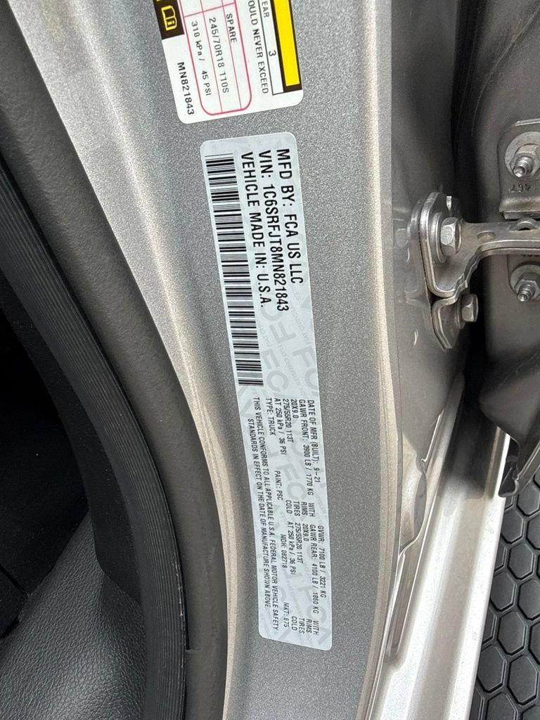 Used 2021 RAM 1500 Laramie AWD/4WD image 34