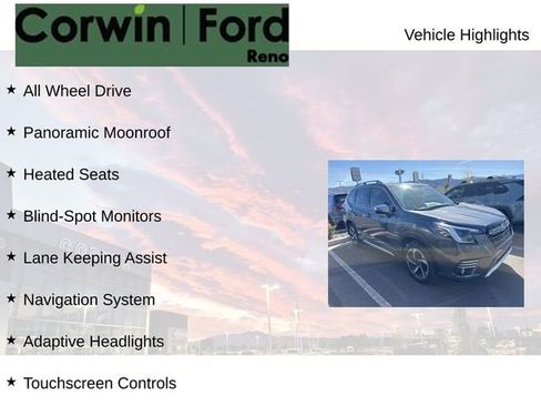 Used 2023 Subaru Forester Touring w/ Popular Package #2 image 8