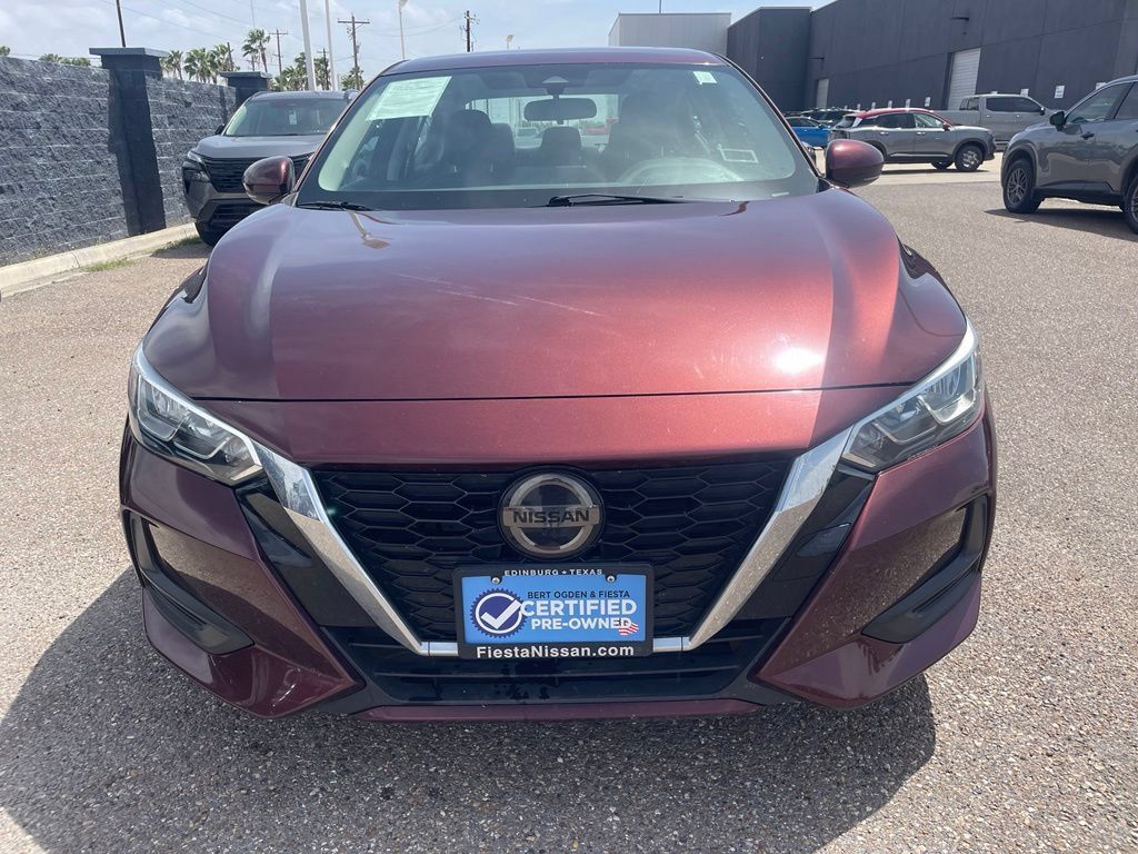 Certified 2020 Nissan Sentra SV FWD image 2
