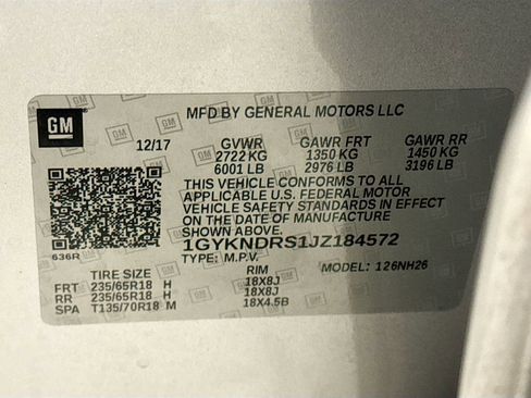 Used 2018 Cadillac XT5 Luxury w/ Driver Awareness Package image 40