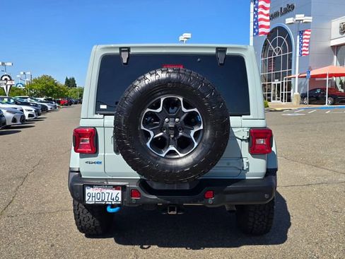Used 2023 Jeep Wrangler Unlimited Rubicon 4xe w/ Steel Bumper Group AWD/4WD image 5