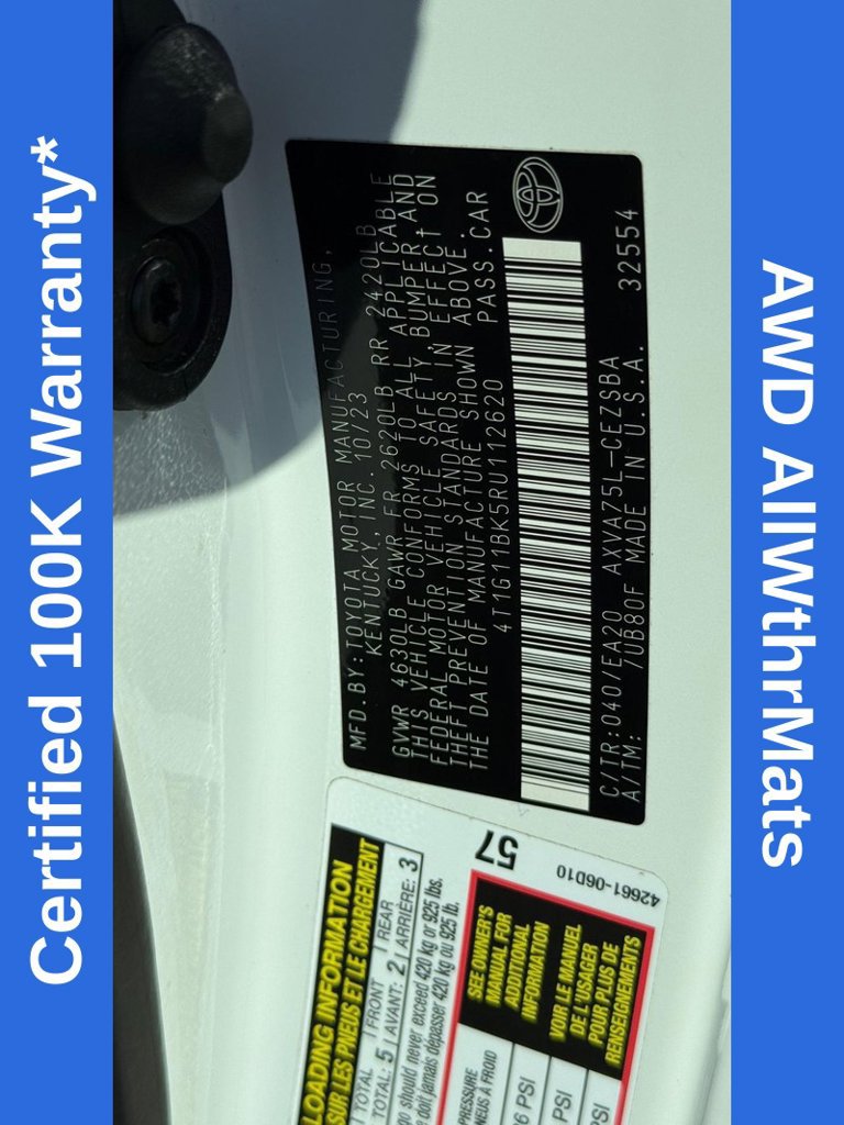 Used 2024 Toyota Camry SE AWD/4WD image 31
