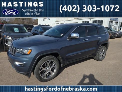 Used 2021 Jeep Grand Cherokee Limited w/ Trailer Tow Group IV image 1