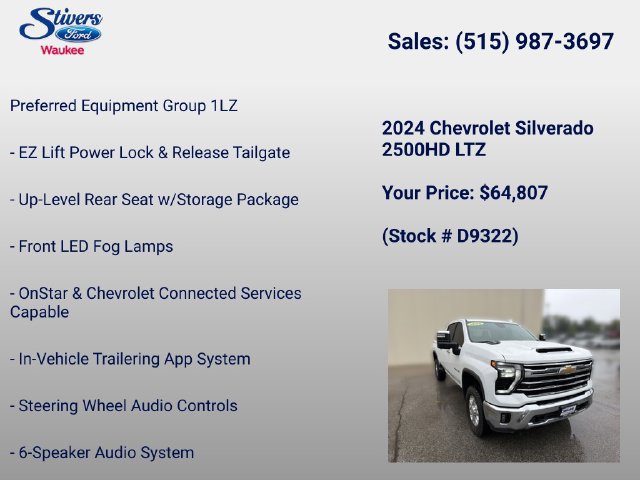 Used 2024 Chevrolet Silverado 2500 LTZ AWD/4WD image 31