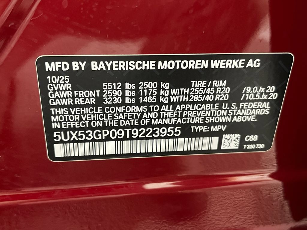 Certified 2026 BMW X3 xDrive30i w/ M Sport Package AWD/4WD image 29