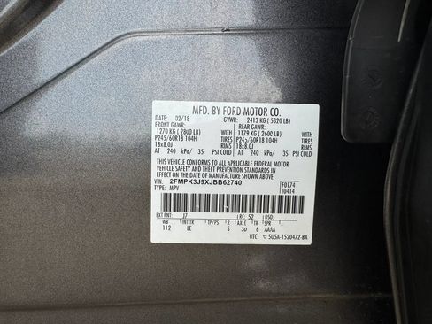 Used 2018 Ford Edge SEL w/ Equipment Group 201A FWD image 25