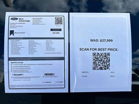 Used 2023 Toyota RAV4 XLE AWD/4WD image 33