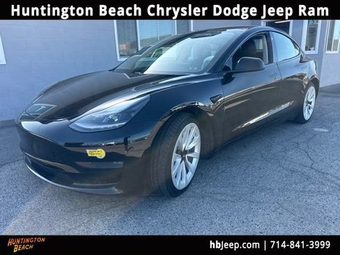 Used 2021 Tesla Model 3 Long Range AWD/4WD image 1