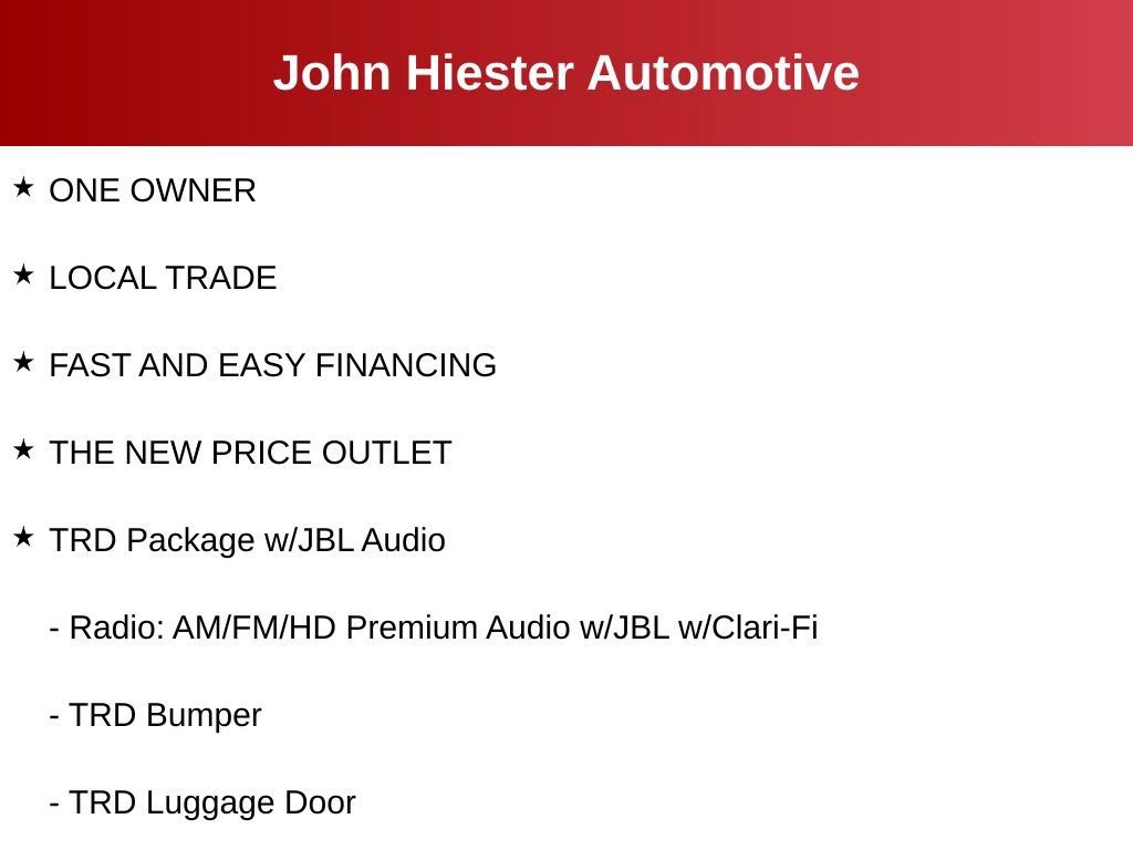 Used 2021 Toyota Camry TRD w/ TRD Package w/JBL Audio FWD image 3